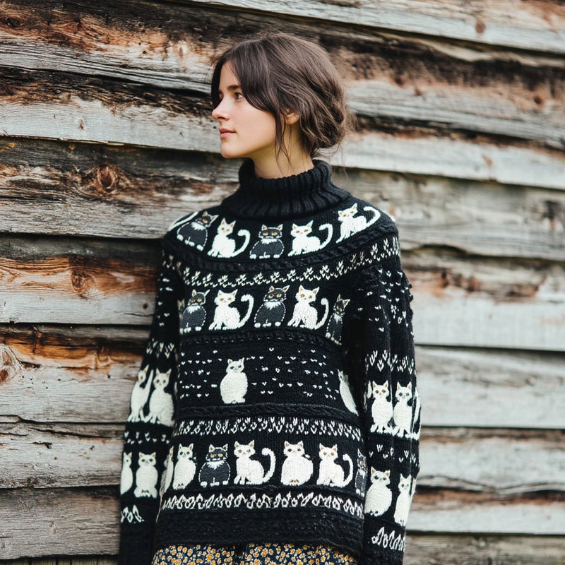 Timeless Vintage Style Jumper