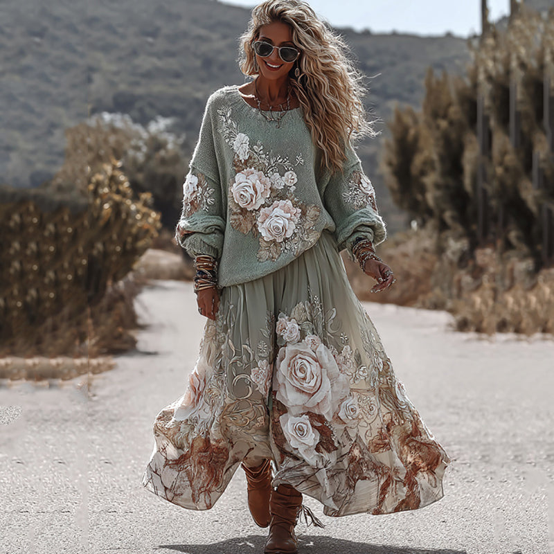 Timeless Vintage Style Jumper