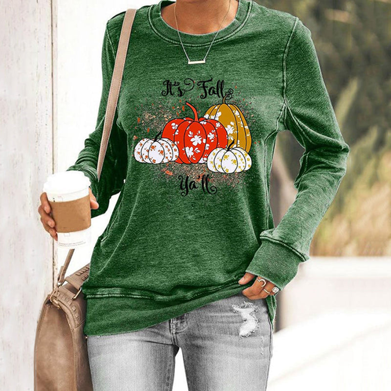 Women's It's Fall Y'all Long Sleeved Sweatshirt artswardrobe