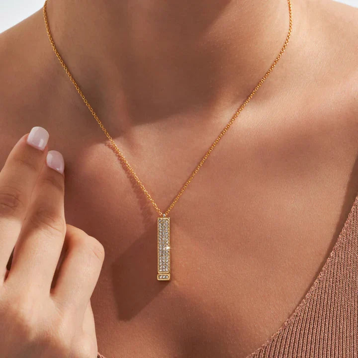 Rose Box & "i Love You" Necklace