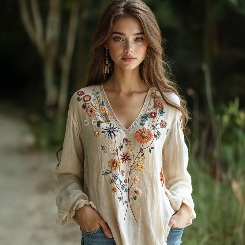 Gracefully Designed Blouse