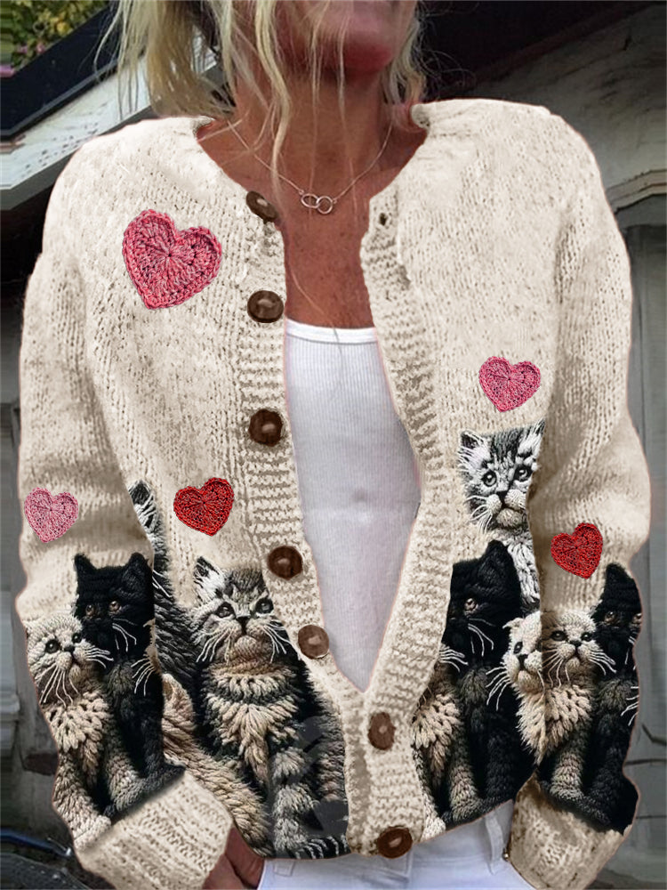 Timeless Vintage Style Cardigan
