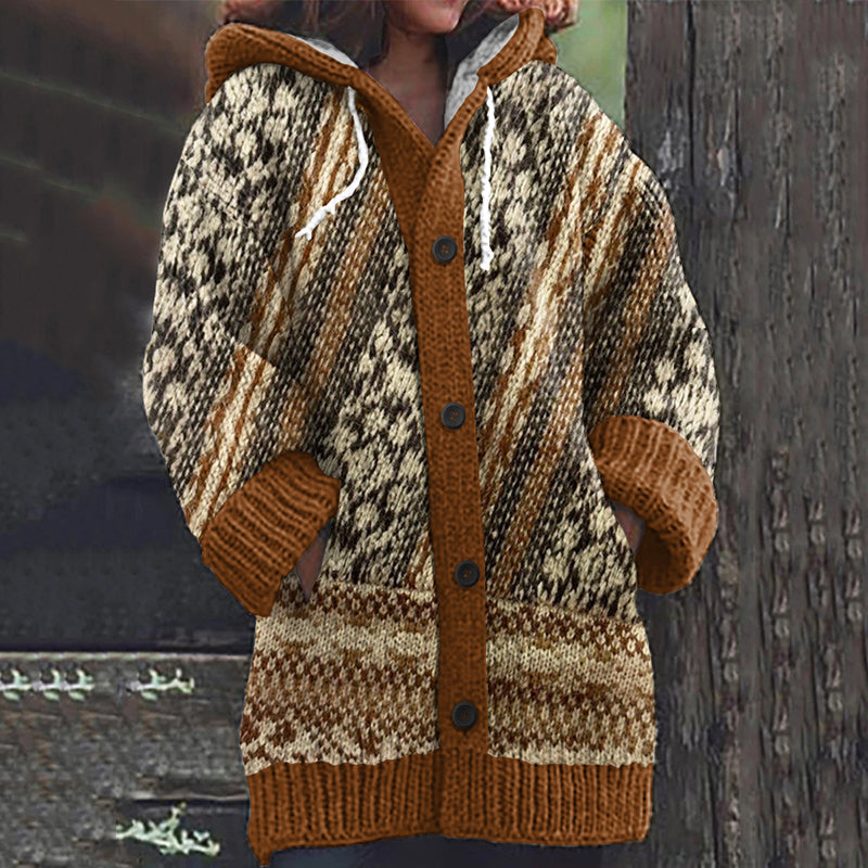 Vintage Icelandic Twill Cardigan Sweater artswardrobe