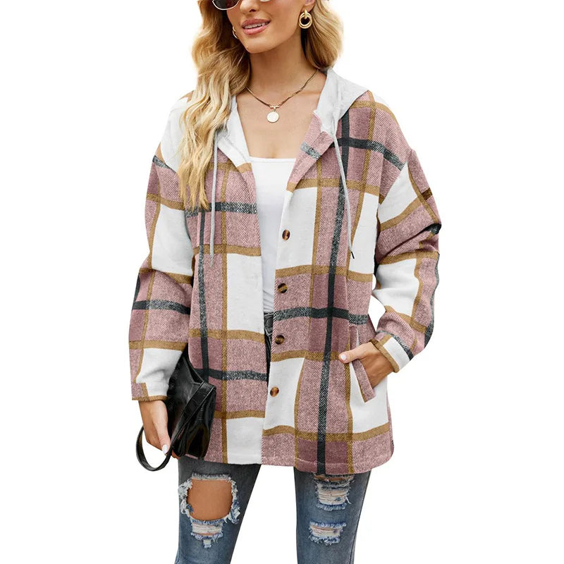 LM | Classic flannel jacket for women