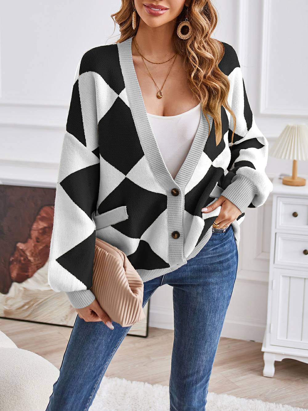 Classic Designed Cardigan