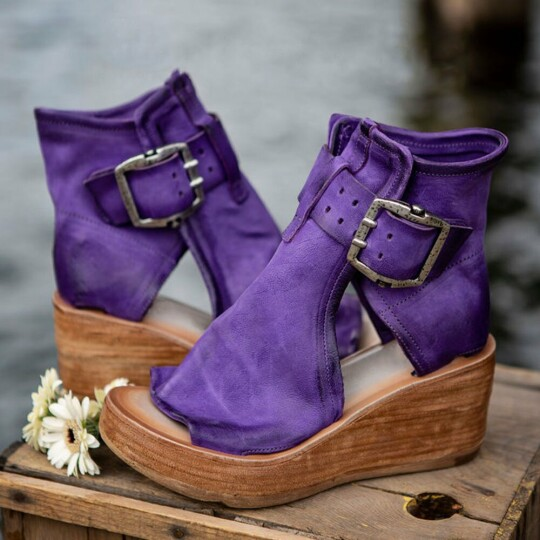 LM | Boho wedge sandals