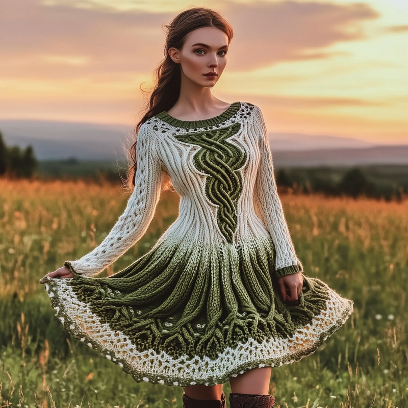 Timeless Vintage Style Jumper