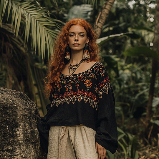 Vintage Inspired Blouse