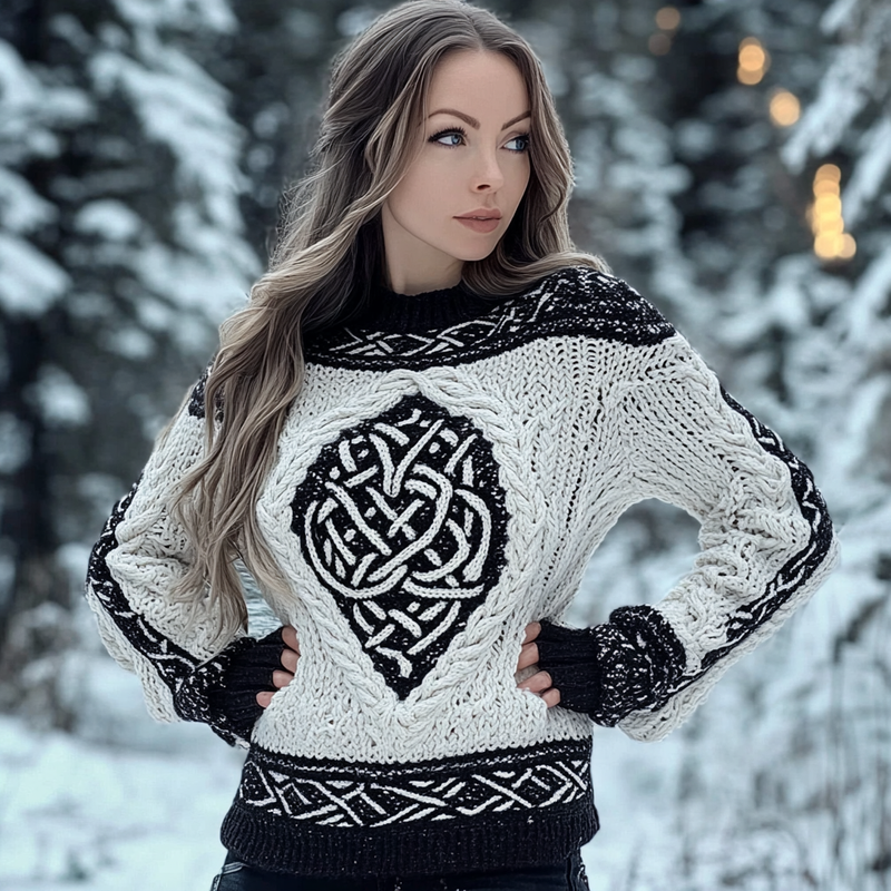 Timeless Vintage Style Jumper