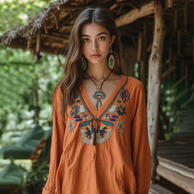 Gracefully Designed Blouse