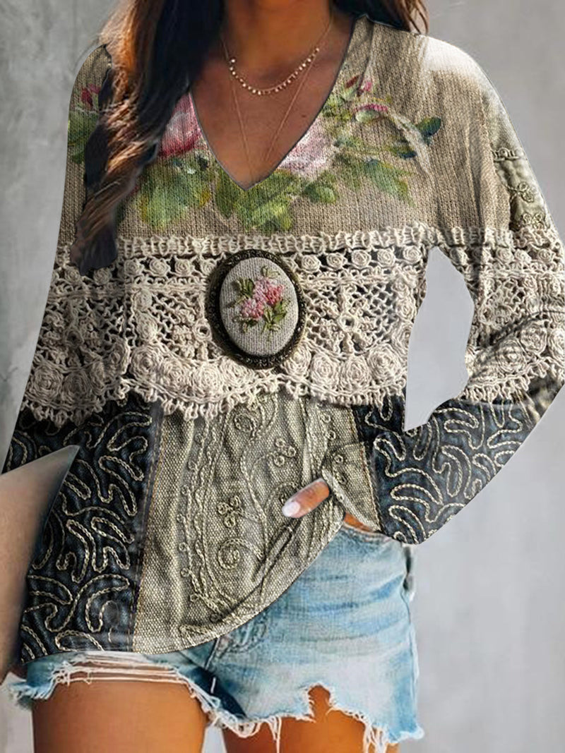 Vintage Inspired Top