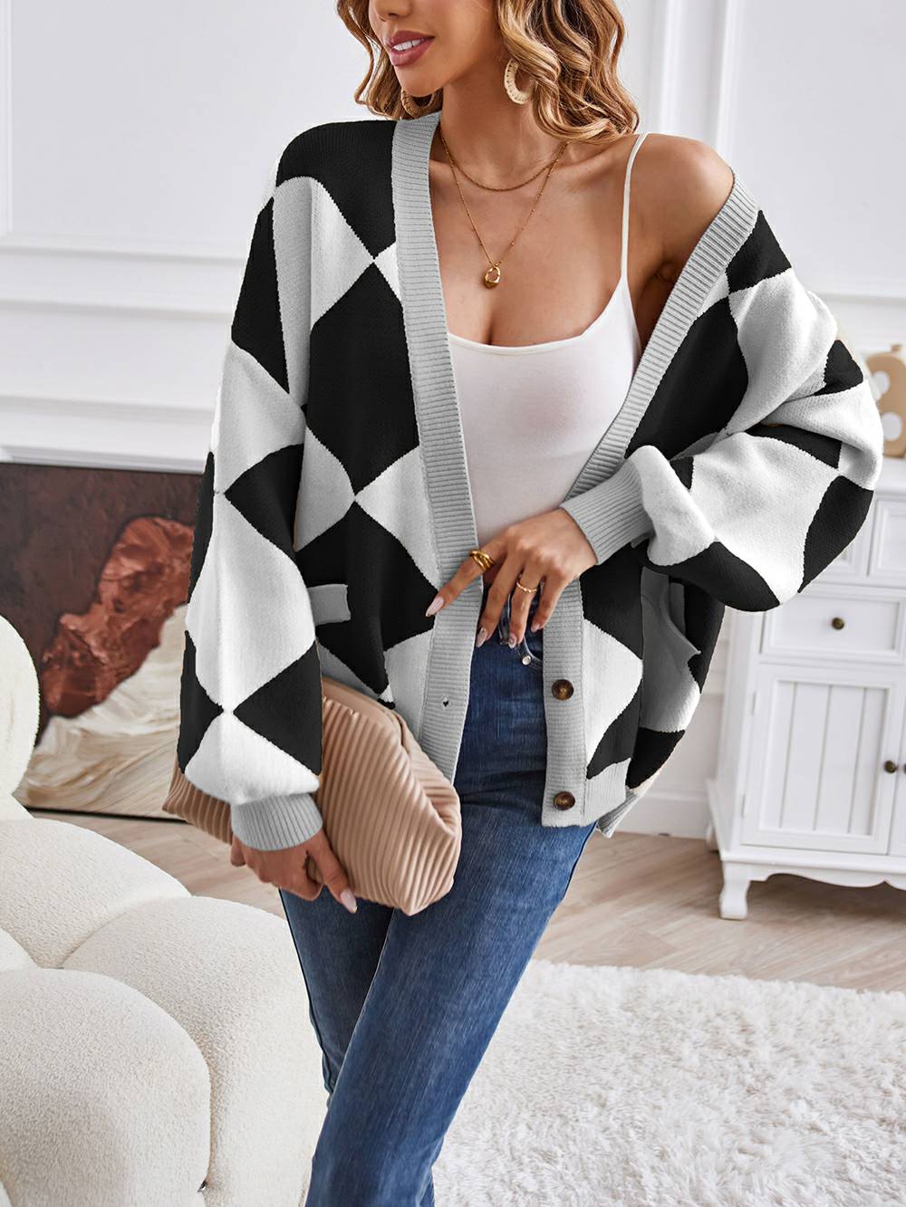 Classic Designed Cardigan