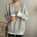 Gloria® | Oversized long sleeve cutout sweater for women