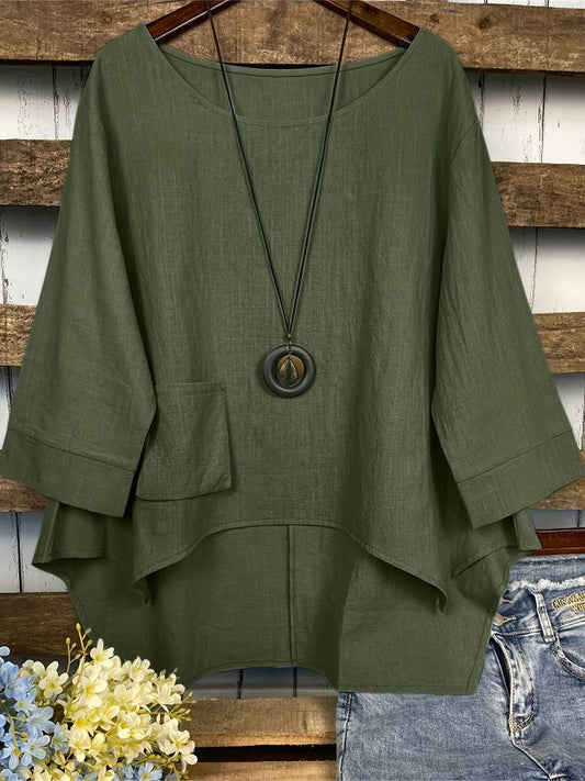 LM | Relaxed and fresh blouse