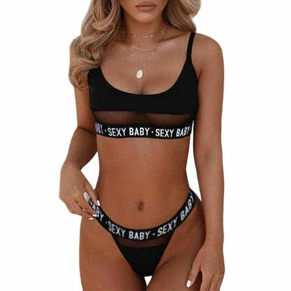 Braulia® | Open Face Bikini With Mail Slot