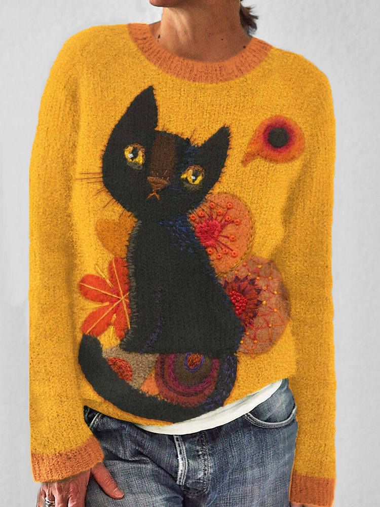 Timeless Vintage Style Jumper