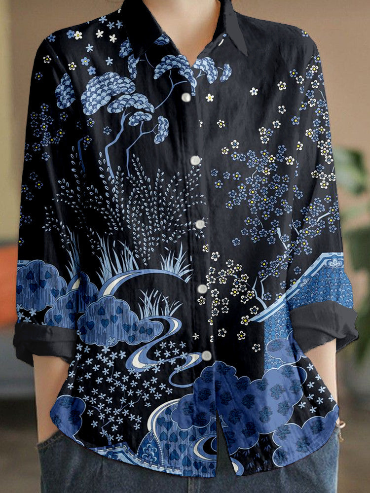 Timeless Vintage Style Blouse