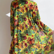 LM | 3-piece floral bikini with cover-up