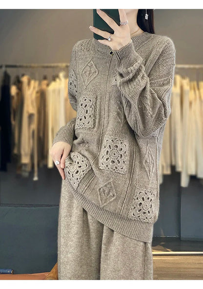 Timeless Vintage Style Jumper