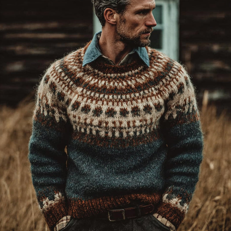 Timeless Vintage Style Jumper