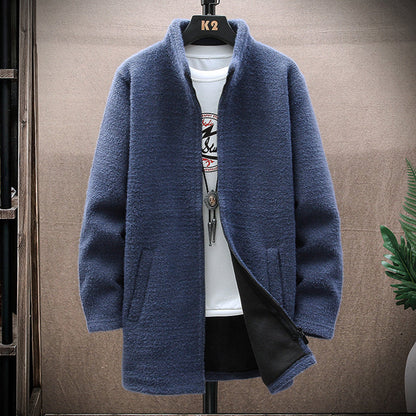Men's Vintage Knitted Pattern Cardigan Sweater elevenforest