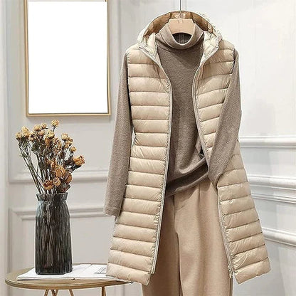 LM | long jacket without sleeves
