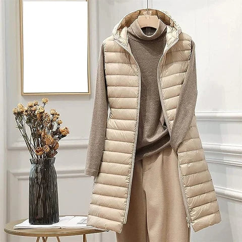 LM | long jacket without sleeves