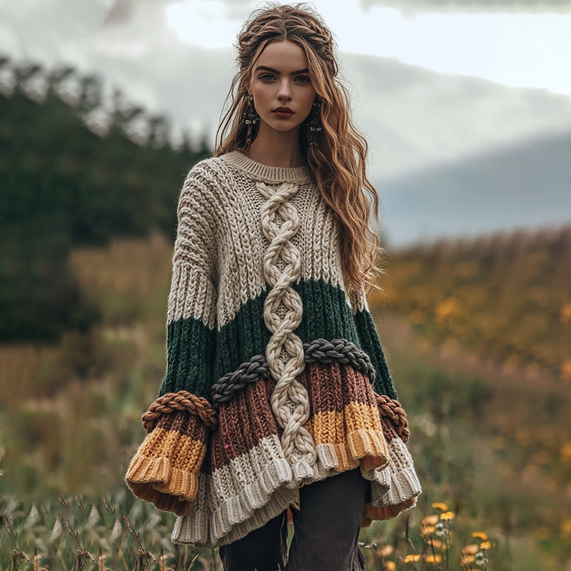 Timeless Vintage Style Jumper
