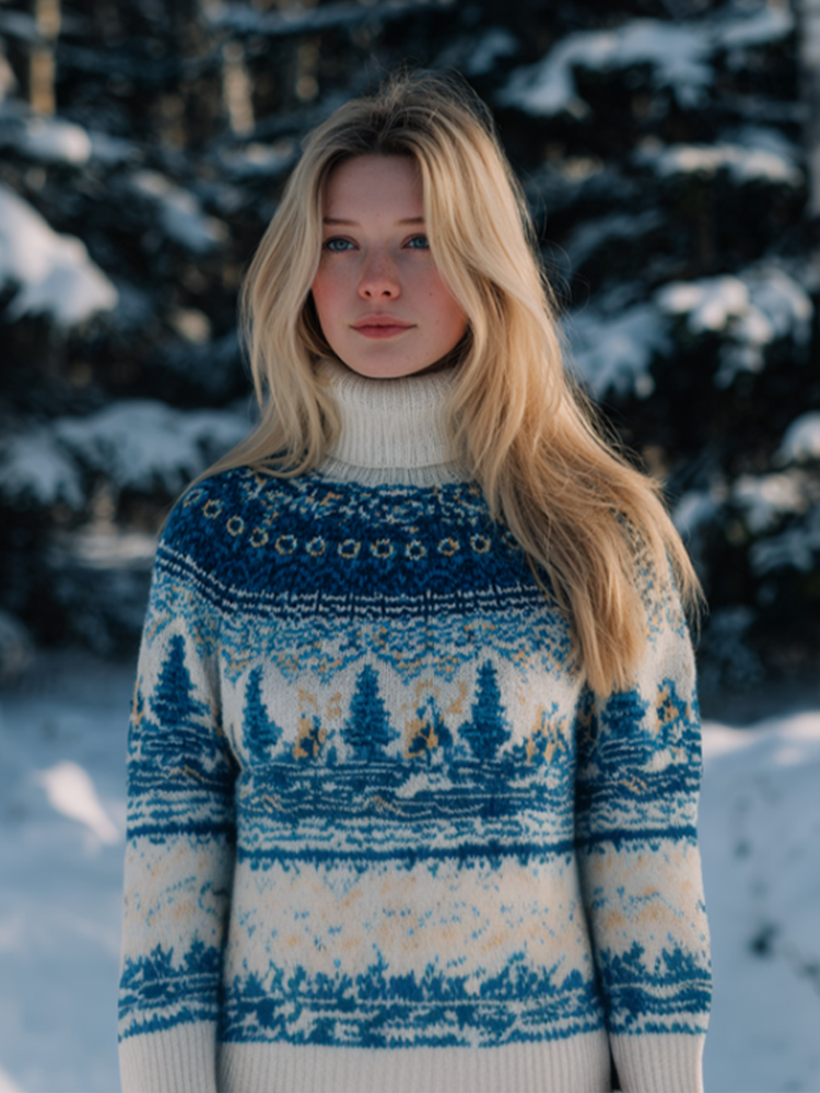 Timeless Vintage Style Jumper