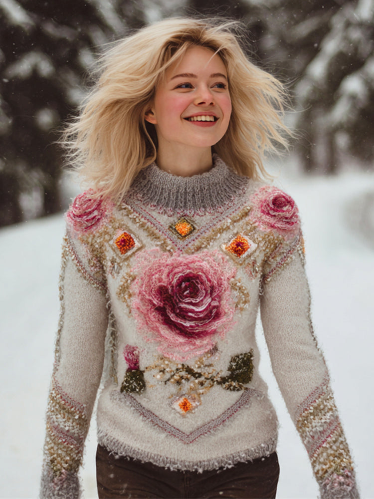 Timeless Vintage Style Jumper