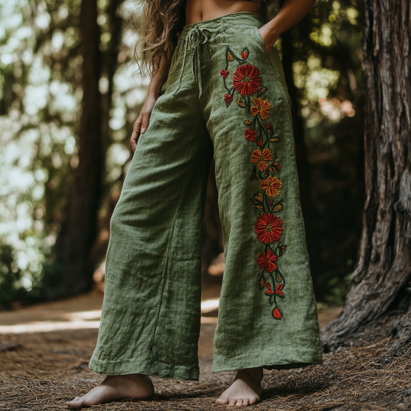 Timeless Vintage Style Trousers