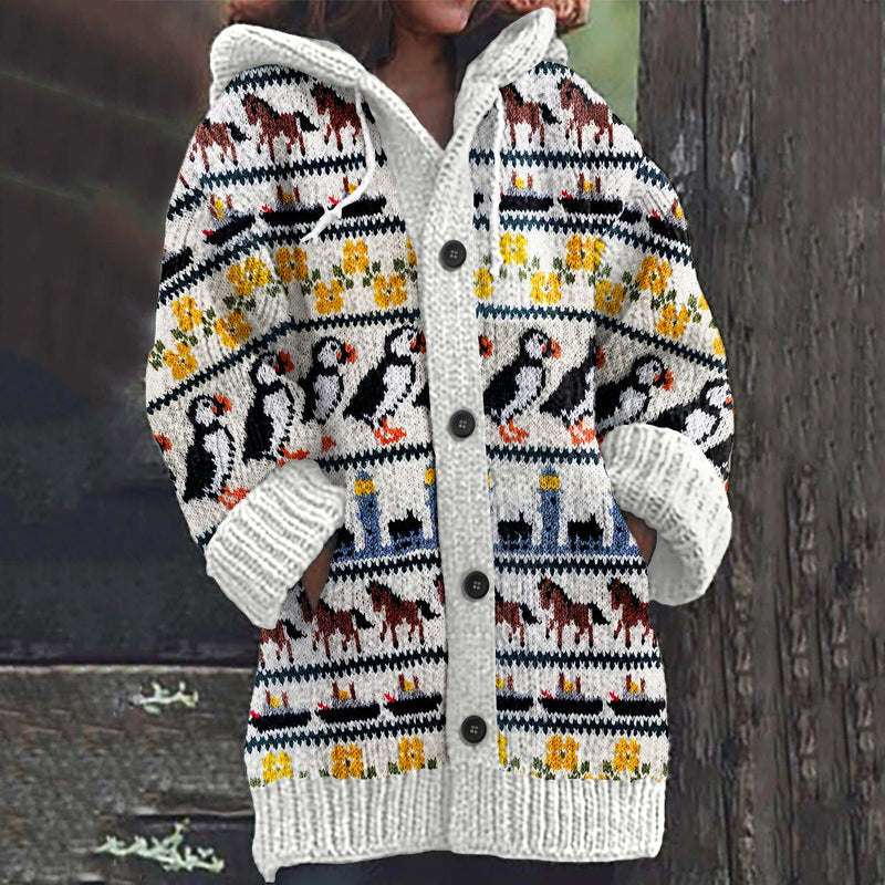 Timeless Vintage Style Cardigan