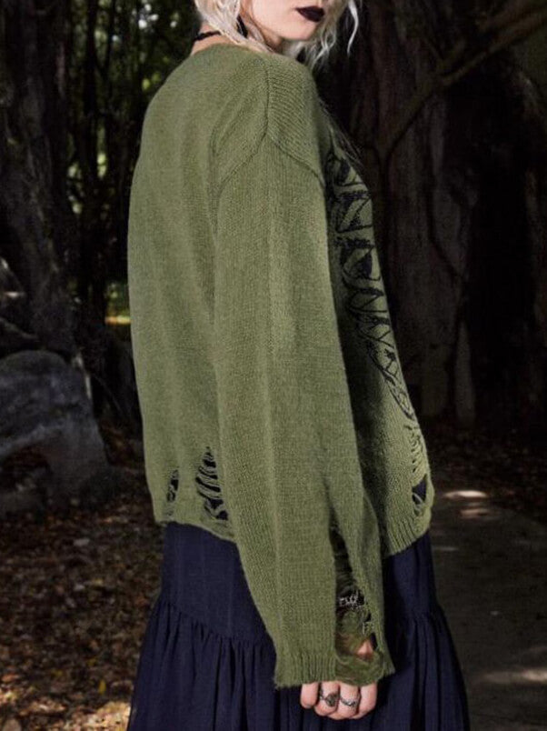 Gracefully Designed Sweater