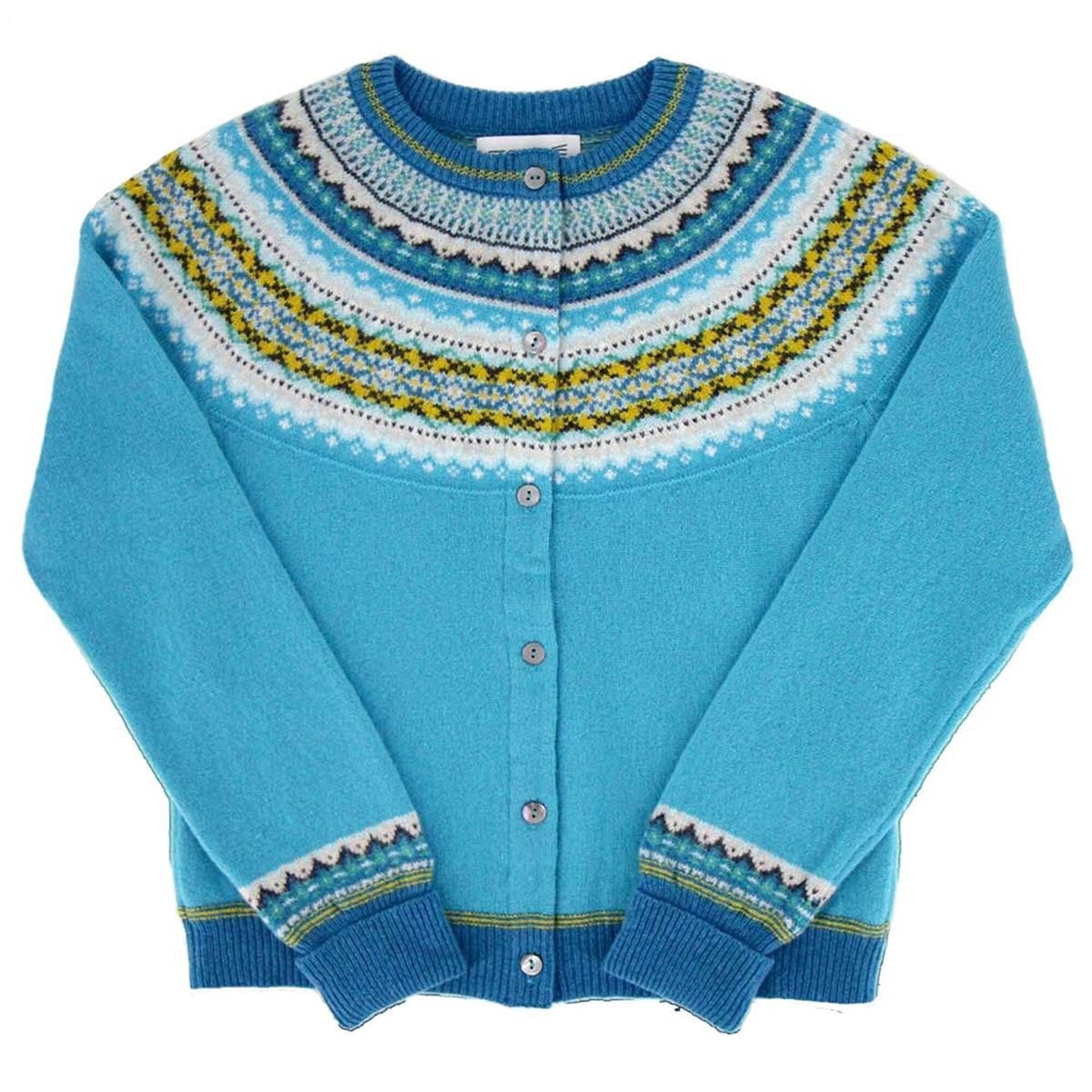 Geometric Knitted Cardigan Sweater elevenforest