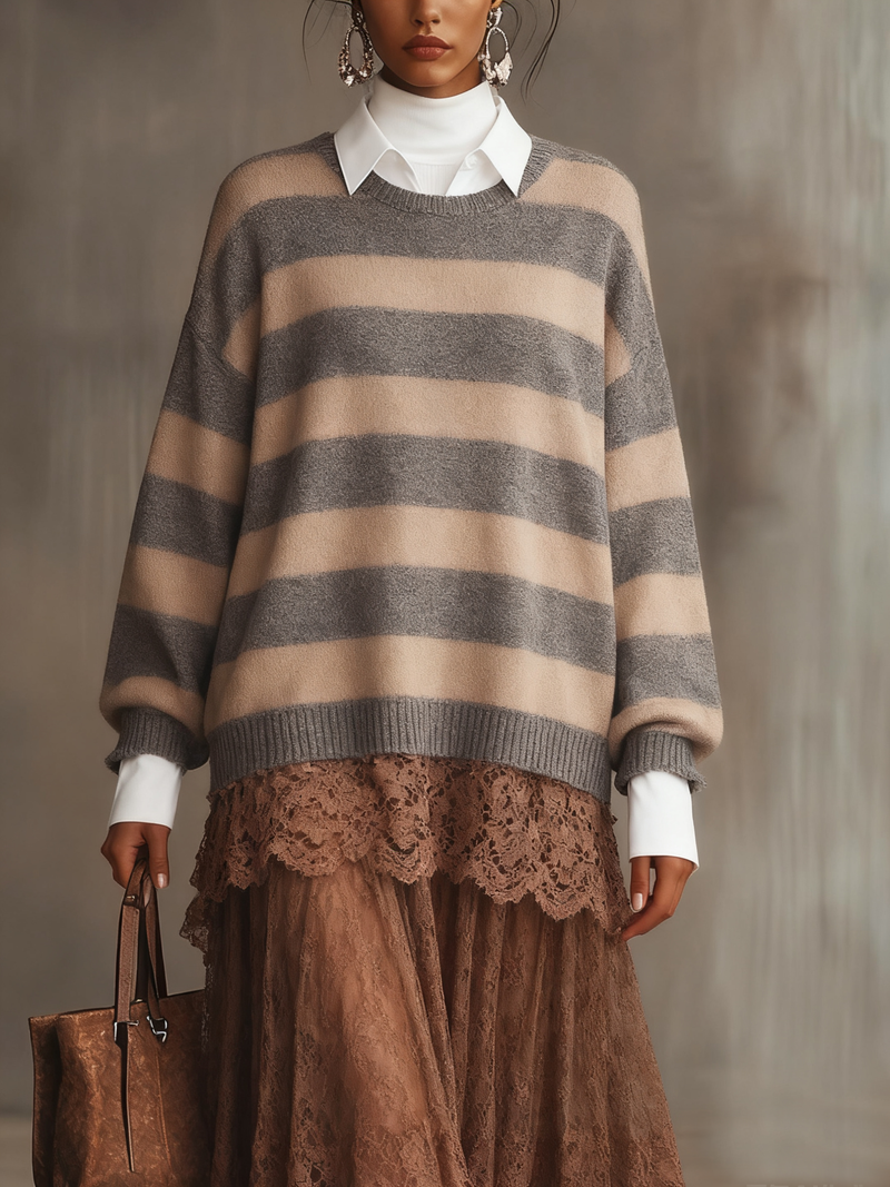 Timeless Vintage Style Jumper