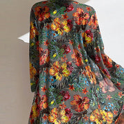 LM | 3-piece floral bikini with cover-up