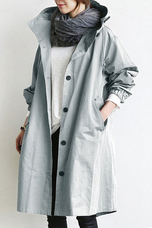 LM | Waterproof hooded jacket for women