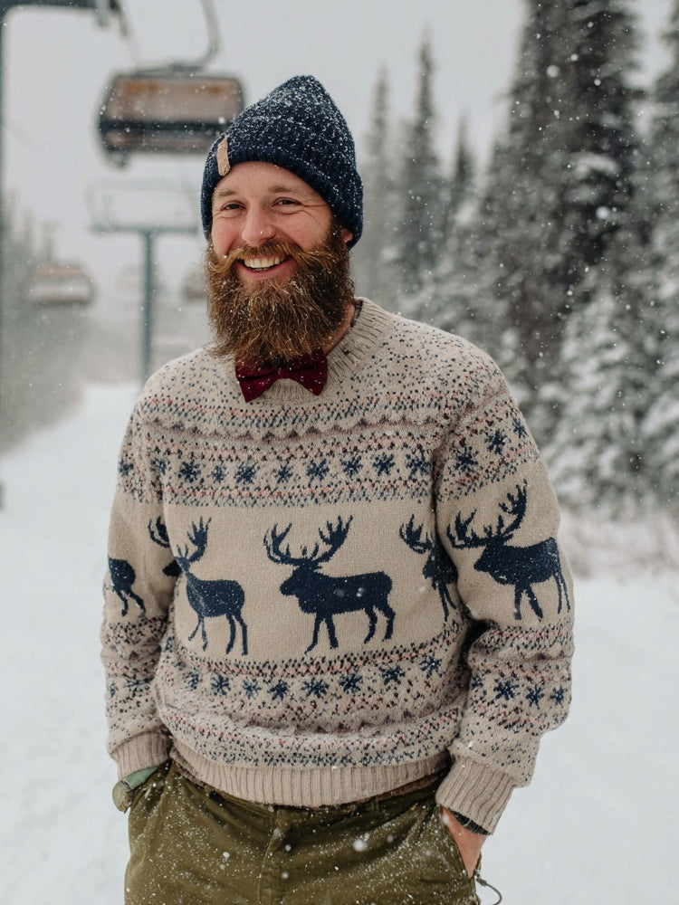 Timeless Vintage Style Jumper
