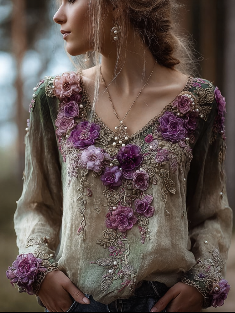 Vintage Inspired Top