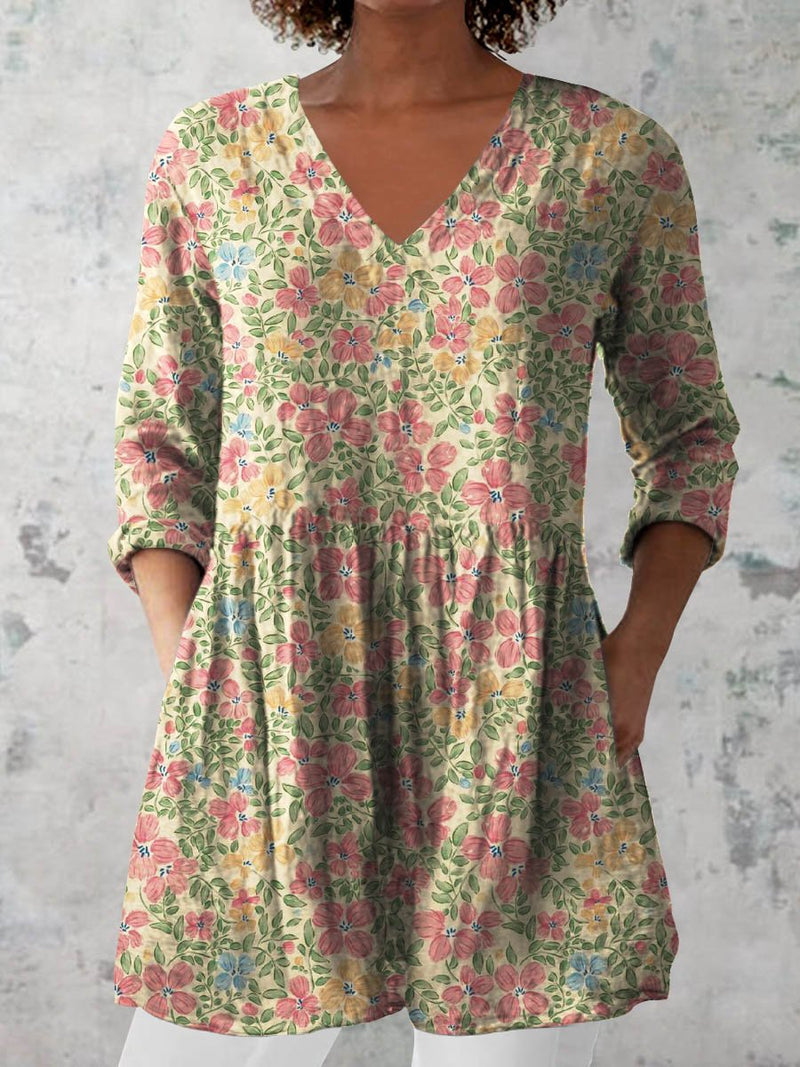 Timeless Vintage Style Top