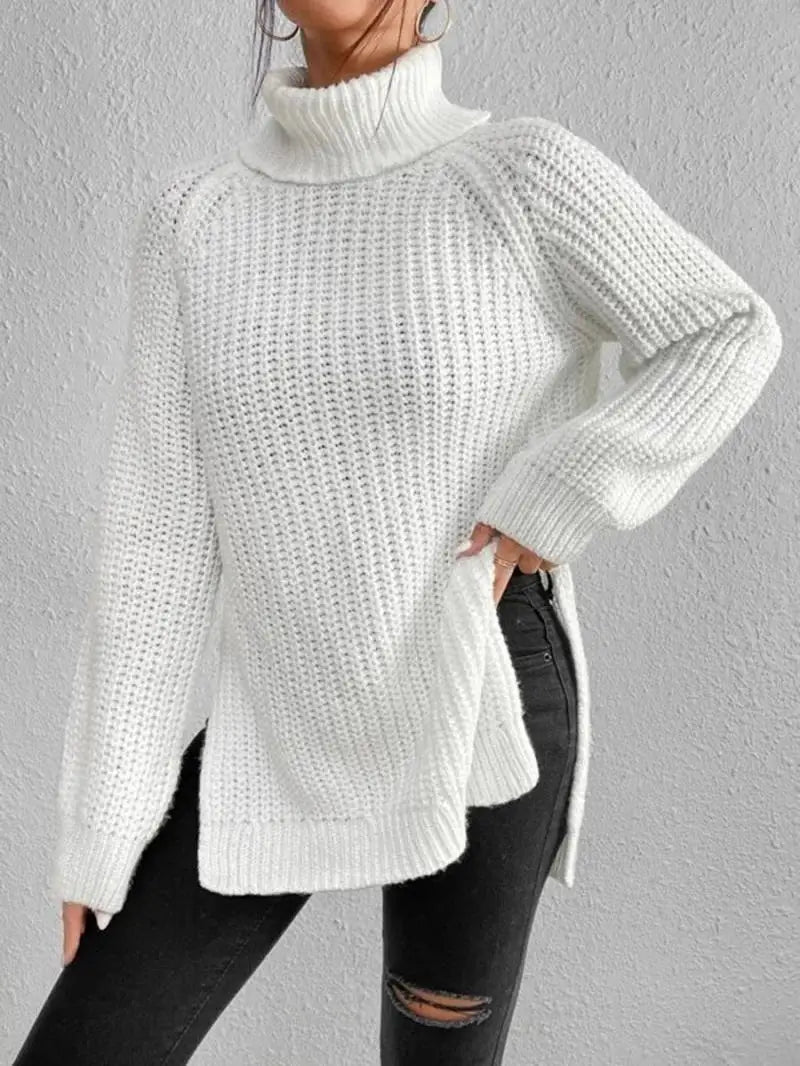 Cora® | Warm sweater with belly coverage