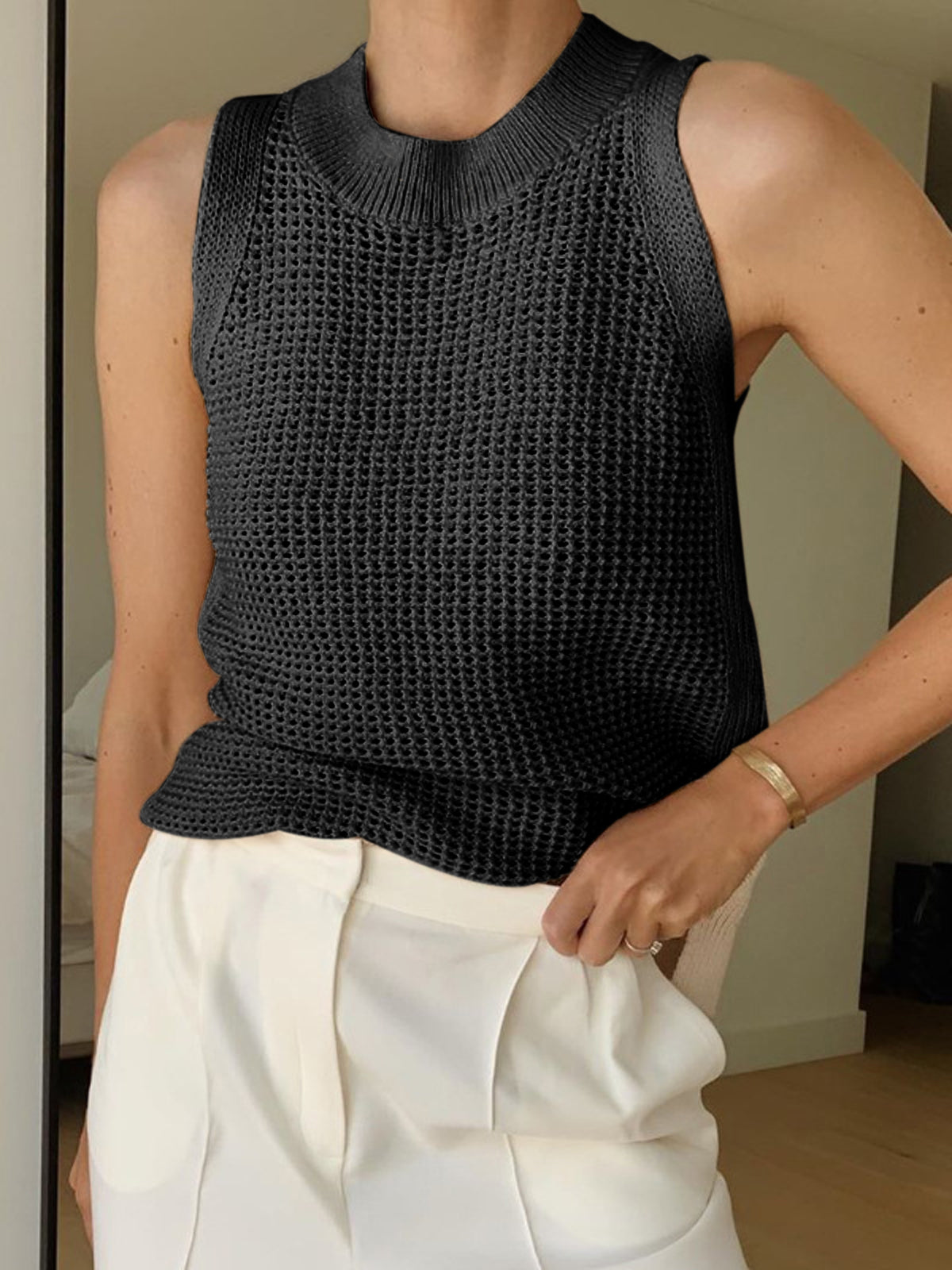 LM | Gilet Solide and Maille Hollow