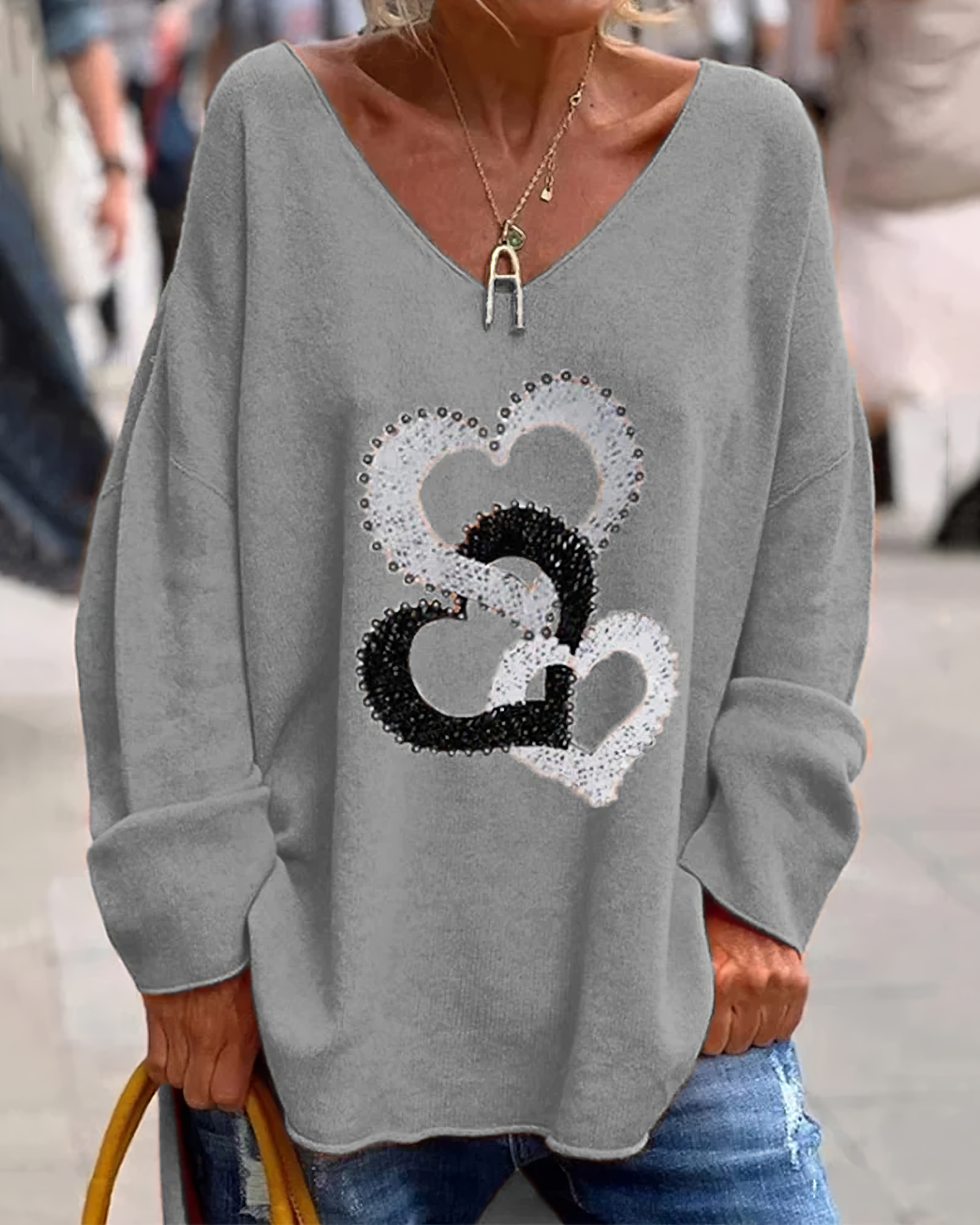 Timeless Vintage Style Jumper
