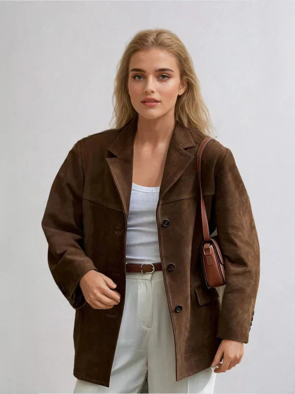 LM | Banbury suede blazer