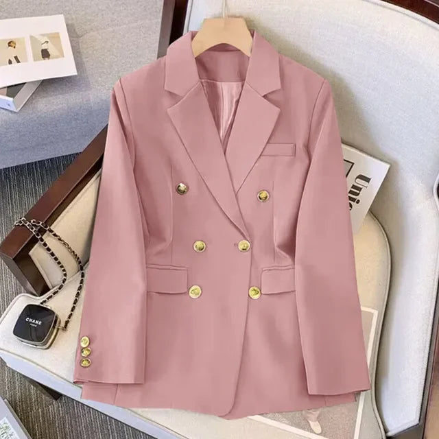 LM | White jacket with gold buttons