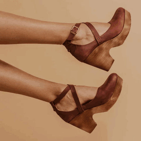 LM | Clunky wedge shoes