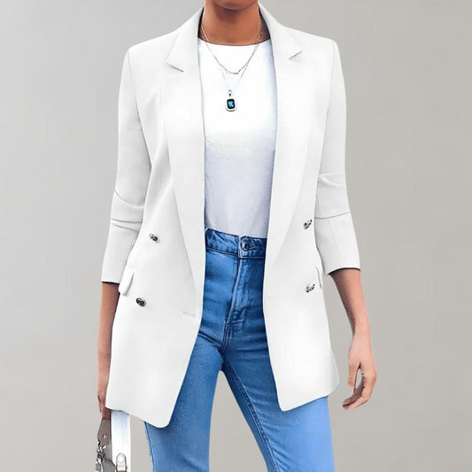 LM | Cosmopolitan long coat for women with an elegant look