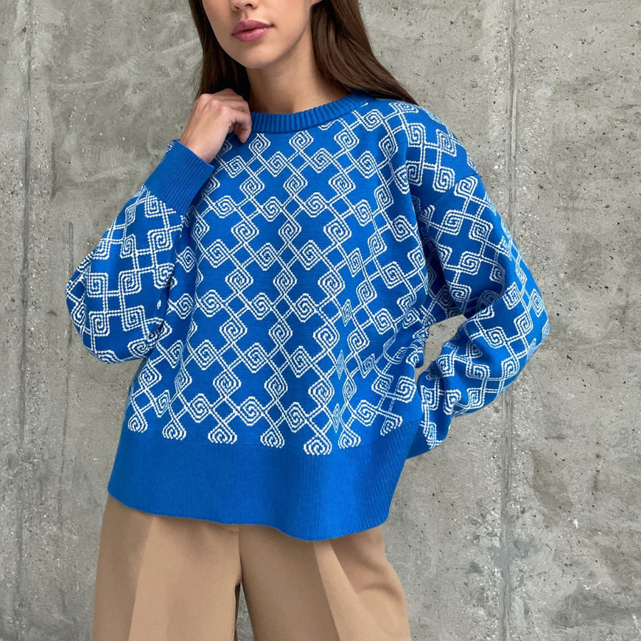 Gracefully Designed Sweater
