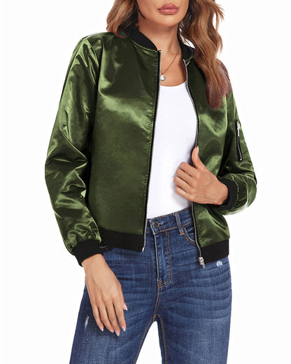 LM | Classic bomber jacket for women