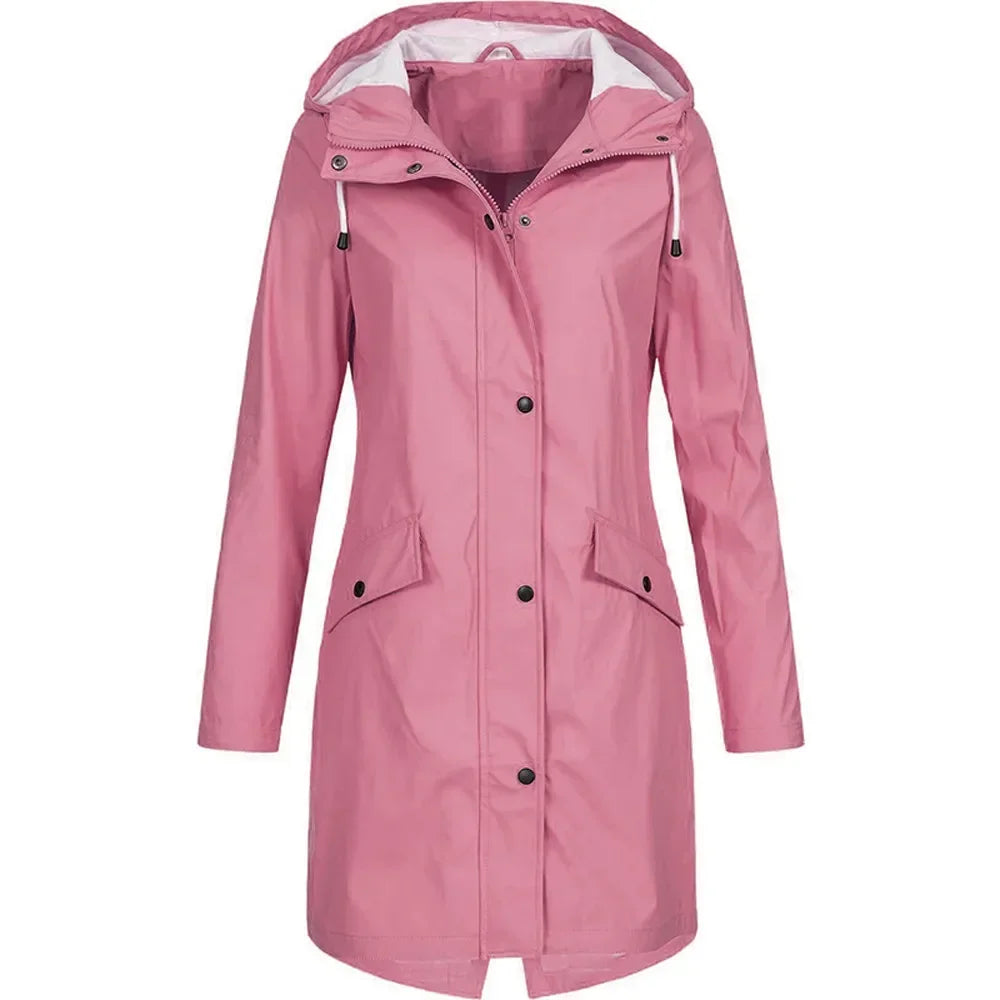 LM | Outdoor long waterproof jacket